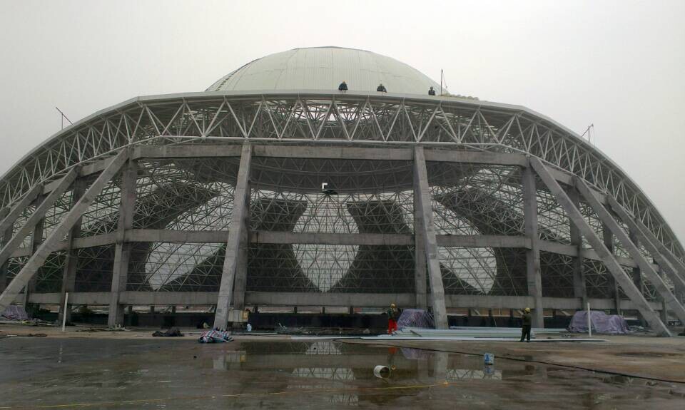 佳木斯温泉馆网架工程